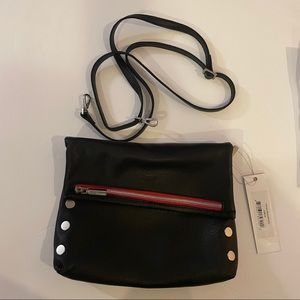 Hammitt VIP Medium Black Brushed Silver NWT